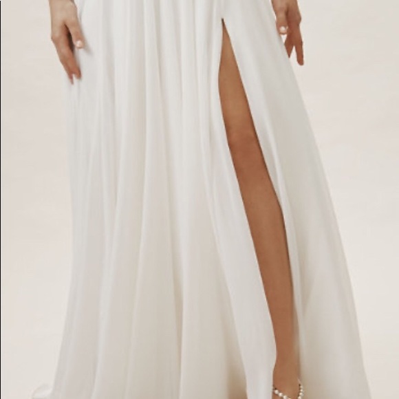 BHLDN Jenny Yoo, Atwell wedding skirt Size 12, - Picture 4 of 13